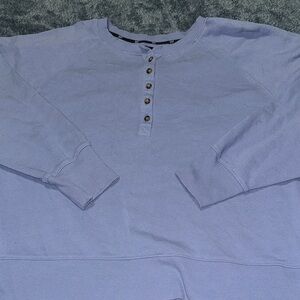 GAP Soft Blue Knit Top